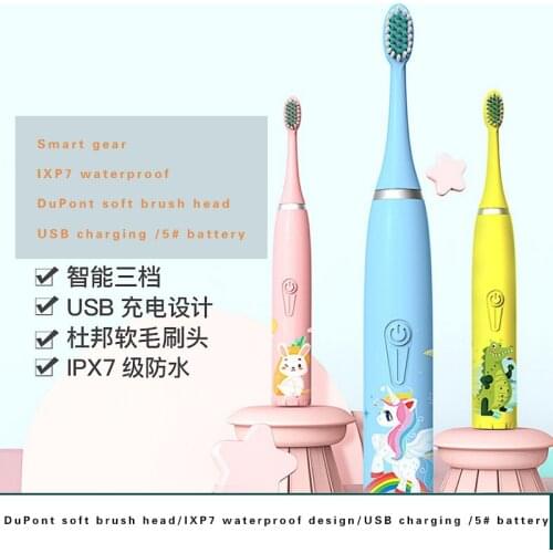 Xiao Mini Electric Kids Toothbrush Mi Smart Tooth Brush Colorful USB Rechargeable IPX7 Waterproof Toothbrushes head Ultrasonic