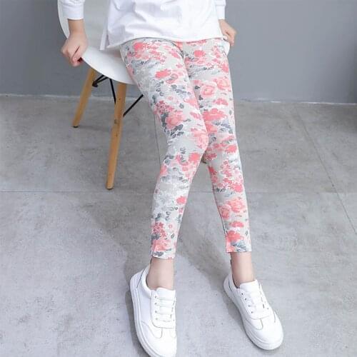 Baby Girl Leggings Spring Autumn Trousers Children Skinny Pants Leggings For Girls Kids Fashion Pants 3-12 Years Girls Pants