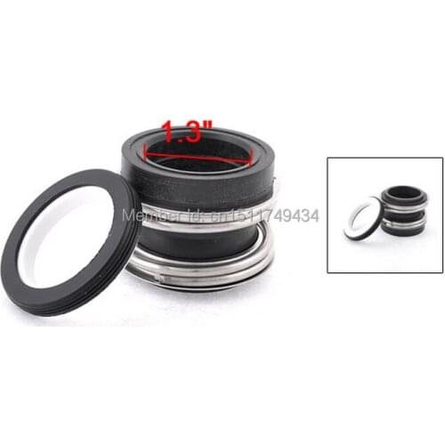32mm Internal Diameter Rubber Bellows Coil Spring Mechanical Seal