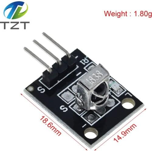 New Electric Unit High quality KY-022 Infrared IR Sensor Receiver Module Accessories For Arduino 6.4 x 7.4 x 5.1mm