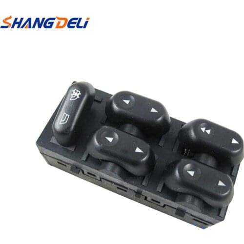 Master Power Window Switch Control Button Window Lift Switch Panel for Forte Chevrolet F150 5L1Z14529AA
