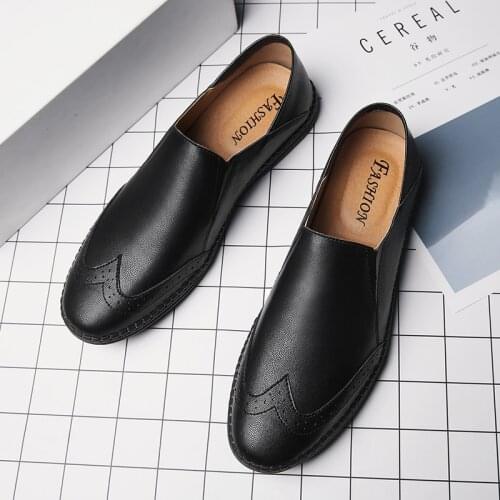 Casual Sports Shoes Leisure Shoes Hot Casual Sneakers Sport Men For Sports Boots Leather Black Mens Man Mens Causal Loafers