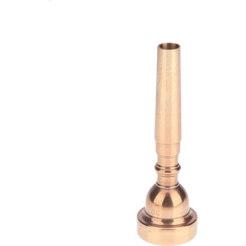 Gold-plating 3C Trumpet Mouthpiece Copper Alloy Durable Stylish Golden