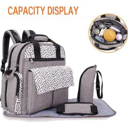 Diaper Bag Hand Mother Baby Bag Mommy Maternity Diaper Bag Baby Travel Backpack Diaper Storage Bag Baby Stroller Care Bag