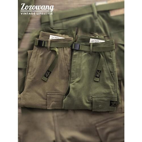 Zozowang Men's Trousers With Pockets