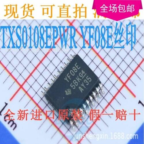 100% Original New TXS0108 TXS0108EPWR YF08E TSSOP-20