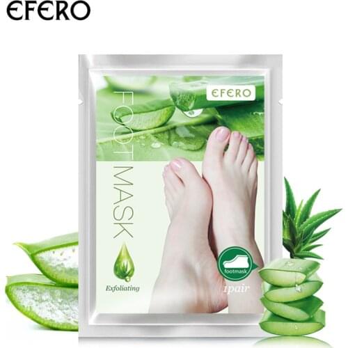 2pcs=1pair Mask Exfoliating Foot Mask Socks for Pedicure Peeling Dead Skin Remover Feet Mask PeelPeeling Mask TSLM2