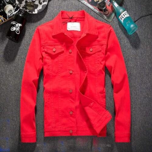 2018 Spring Mens Casual Fashion Denim Jaket With High Quality and Comfortable Male Jeans Jacket Men Overcoat s-3XL