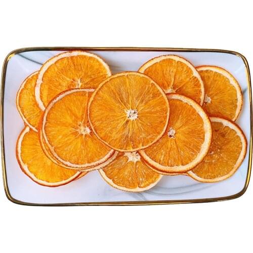 250g 500g Pure Natural Orange Slices Orange Freeze-dried Orange Slices Handmade Fruit Slices Without Additives