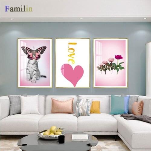 Abstract Leaf Plant Wall Art Canvas Painting Nordic Posters and Prints Wall Pictures for Living Room Modern Home Décor