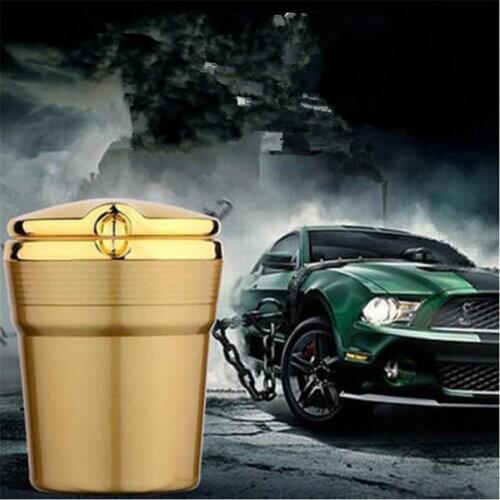 Car-Styling Car Cigarette ashtray with LED lamp CASE For Jaguar XF XJ XJS XK S-TYPE X-TYPE XJ8 XJL XJ6 XKR XK8 XJS X320 X308