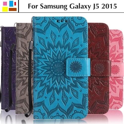 Phone Case For Samsung Galaxy J5 2015 J500 J500Y J500F J500H SM-J500F SM-J500H SM-J500FN J 5 Silicone Wallet Leather Flip Cover