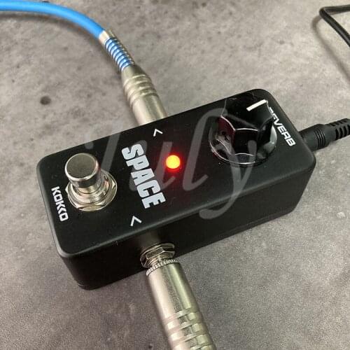 KOKKO wooden electric guitar SPACE reverb pedal effector fingerstyle performance tone enhancement
