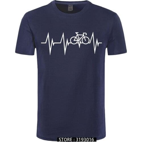 High Quality Fashion New Tee Shirt Mountain Bikes MTB Cycle Heartbeat 3D Tshirt Unisex Graphic Short Sleeve Camiseta