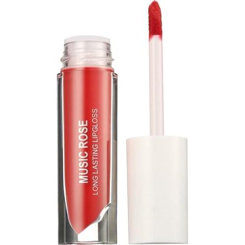 Music Rose lipstick waterproof long lasting Lips makeup cosmetic with women