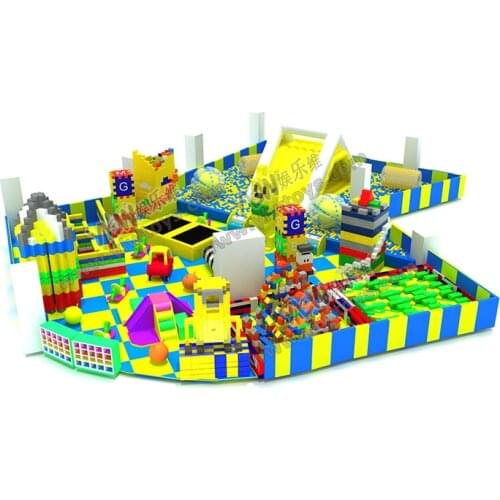 Customize big kids DIY EPP bricks building playground movable environmentally baby EPP blocks mall play area YLW-EPP0331