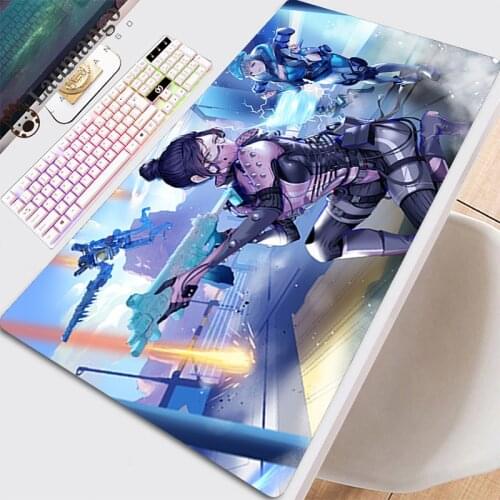 Mouse Carpet Pad Xxl Gaming Computer Mats Gamer Mat Led With Table Mause Anime PC Cabinet On The Keyboard Beautiful Apex Legends