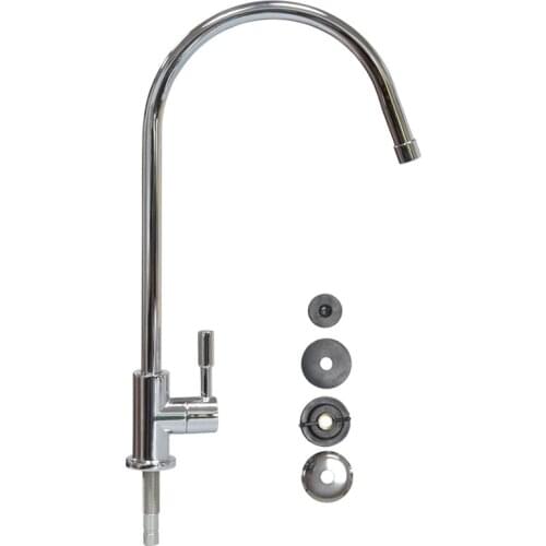 Kitchen Sink Faucet Single Lever Cold Water Tap Drinking Water Filter Faucet 360 Degree for Home
