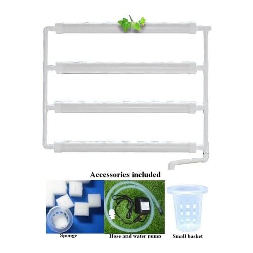 Wall Mounting Type Balcony Hydroponic Grow Kit Hydroponic Tools 36 Plant Sites