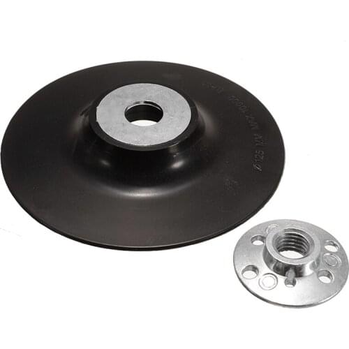 New 5" Backing Pad Sanding Disc Backing Pad M14 Thread Back Pad 125mm For Angle Grinder Abrasive Tools Grinder Accessories
