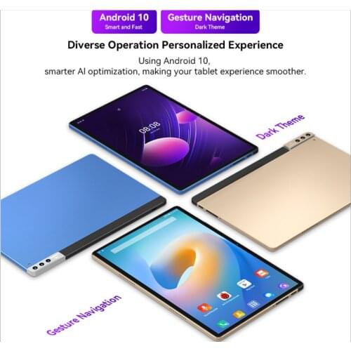New Cool 10.1 inch Android 10 tablet 4G call ten-core full Netcom dual card WiFi HD touch screen 4+64G