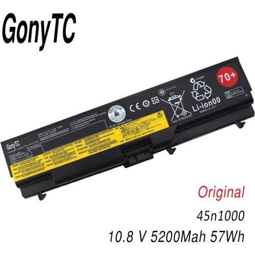 New Original 70+ Laptop battery for LENOVO ThinkPad T430 T430i T530 T530i L430 L530 W530 45n1000 E40 E420 SL410 SL510 T410 L520