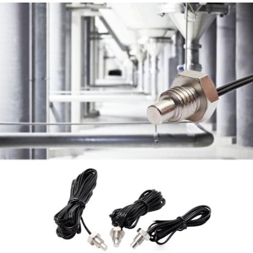 NTC 10K Thermistor Temperature Sensor M8 Thread Probe Cable 1m 2m 3m Waterproof