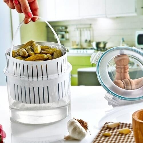 Iraq Plastic Fresh Box Pickling storage container pickle storage Box kitchen organizer