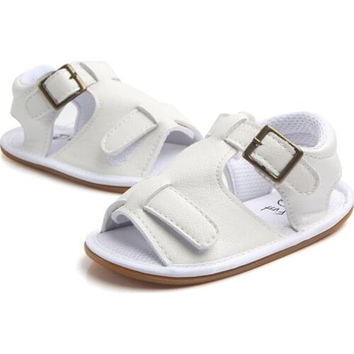 Summer Newborn Baby Girls Hollow Out Shoes Boys Casual Breathable Sandals Baby Slippers Prewalker Sandal 0-18M