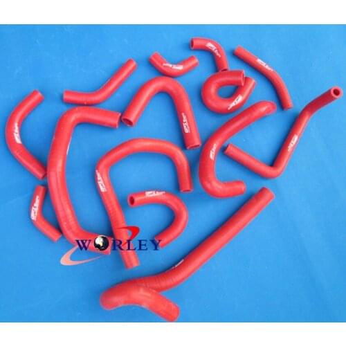 FOR NISSAN skyline R33 R34 GTR RB26DET silicone heater hose kit RED