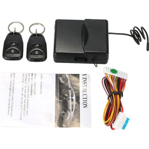 Universal Car Alarm System Key Remote Control Car Central Locking Keyless Entry Smart RemoteCar Key System Kit for Peugeot 307