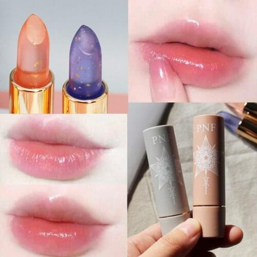 Moisturizer Lip Gloss Long-lasting Jelly Temperature Change Lipstick Not Easy To Fade Waterproof Makeup Lip Balm Cosmetic