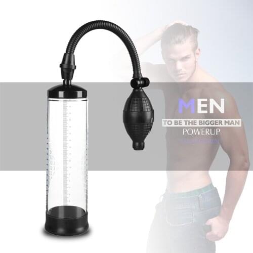 Male Penis Vacuum Pump Hands Operation Enhancer Penis Enlargement Health Sex Machine Exercise extender Sex products for Men