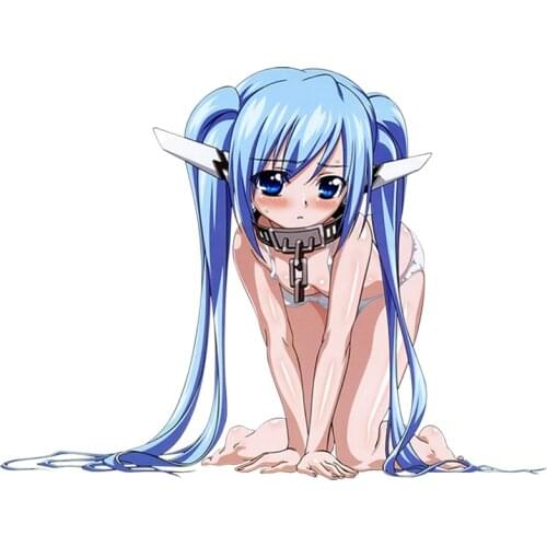 Vinyl Car Decorative Decal Anime Sora No Otoshimono Sexy Hot Girl Nymph Beautiful Graphic Window Laptop Sticker