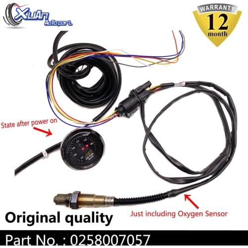 XUAN Air Fuel Ratio Lambda O2 Oxygen Sensor 0258007057 AFR For AUDI TT Volkswagen Je tta Golf Beetle 17014 1.8L 99-05 Upstream