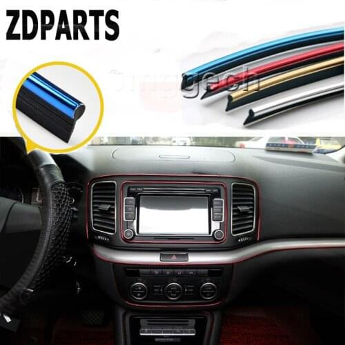 ZDPARTS 5M Automobiles Car Styling Interior Decoration Strip For Suzuki Grand Vitara Swift SX4 Mitsubishi ASX Audi A 4 Fiat 500