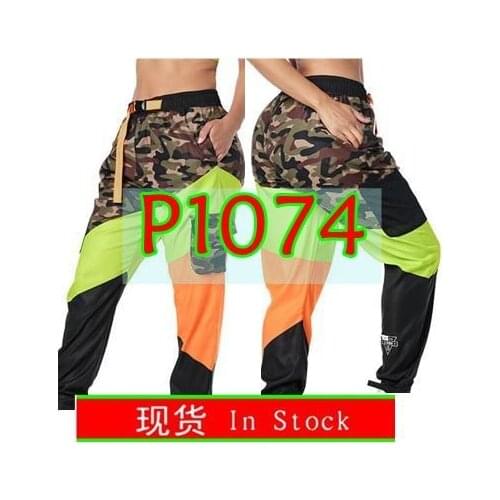 ADIBO Womens Knitted cotton trousers zum fitness clothes cargo pants legging capri pants p1074