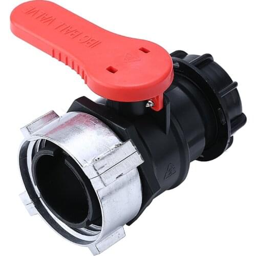1pcs IBC Tank Ball Valve Replacement Stopcock S75x6 (75mm) S60x6 (60mm) DN50 For IBC Tons Barrels Water Tanks Chemical Barrels