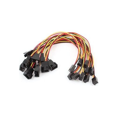 10pcs JST-XH 3P Lipo Balance Wire Extension Adapter Lead 22cm for RC Car Boats