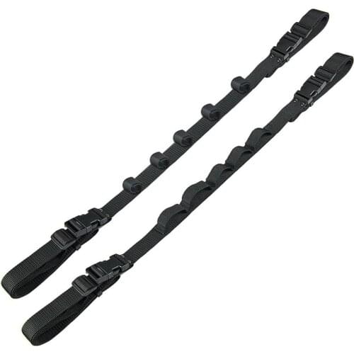 2 Pcs Car Fishing Rod Storage Belt Fishing Vehicle Rods Carrier Rod Holder Belt Straps Fishing Tackles Fishing Accessories