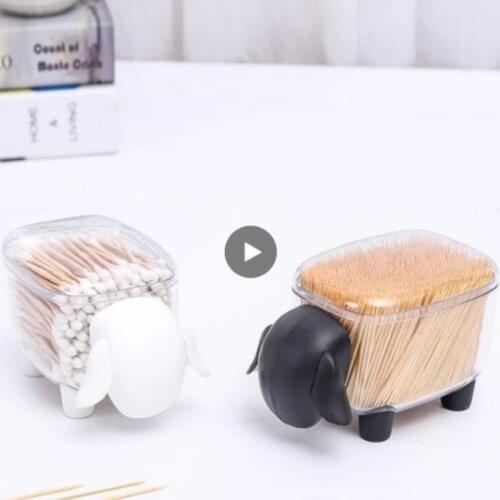 200PCS/Box Double Head Cotton Swab Bamboo Sticks Cotton Swab Disposable Buds Cotton Beauty Makeup Nose Ears Cleaning Storage Bin