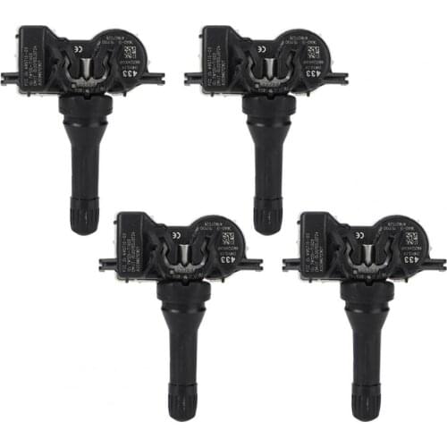 4Pcs Tire Pressure Sensor Simple Operation Tire Pressure Monitoring System 68252493AB 68105280AF for Jeep/for Dodge/for Chrysler