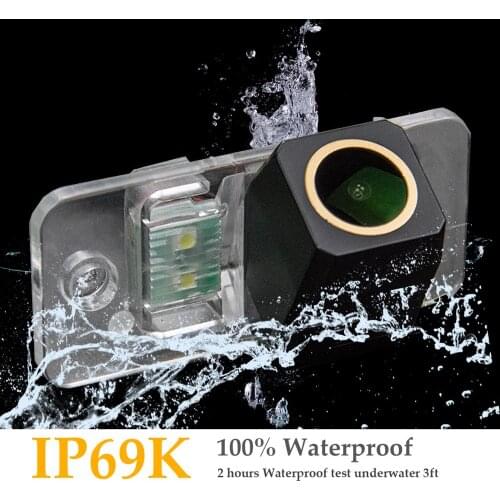 HD 1280x720P Golden Reverse Car Rear view Camera for Audi A3 S3 8P 8V A4 S4 A5 B6 B7 B8 8K 8H 8E Audi Q7 A6 A6L C6 C7 S6 4F 4G