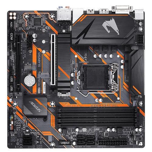Used, Gigabyte B360M AORUS PRO original motherboard LGA 1151 DDR4 64GB USB2.0 USB3.1 DVI HDMI desktop motherboards