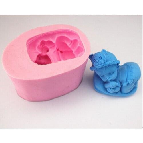 Free shipping Sleeping baby Modelling fondant silicon mold chocolate cake decoration silicone mold silicone mold