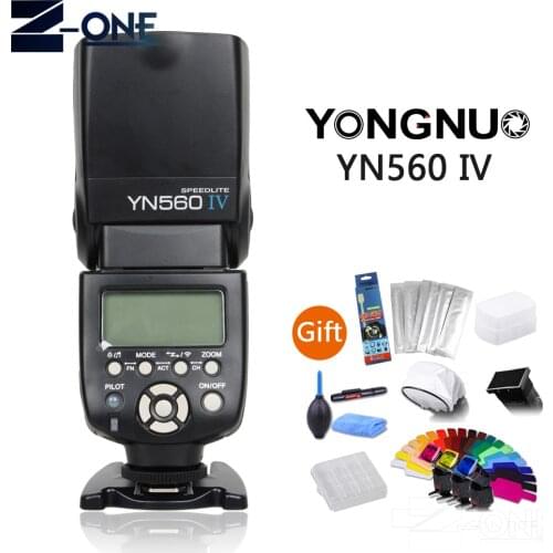 YONGNUO YN-560IV YN 560IV yn560iv YN-560IV 2.4G Wireless Flash Light For Canon 80D M6 60D 600D 800D 70D 700D 200D 77D 750D 1500D