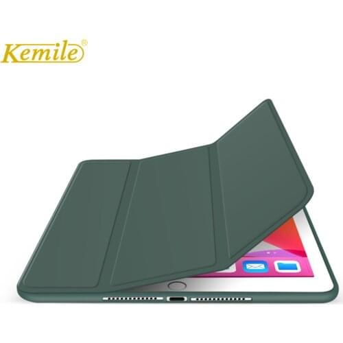 Case For Apple iPad Pro 11 2018 Funda Smart Leather Stand TPU Soft Silicone Cover For iPad Pro 10.5 2017 Pro 9.7 2016 Air 3 10.5