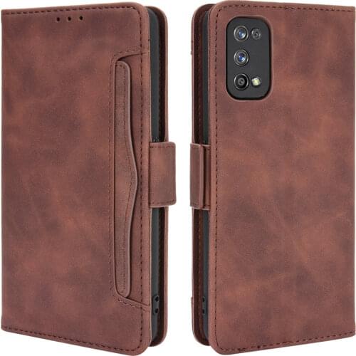Realme GT Neo 5G 2021 Flip Case Luxury Card Slot Removable for OPPO Realme 7 Case Realmi 8 Pro 6 i 5 7Pro 7i 6s Wallet Cover