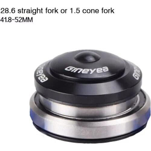 Headset GH-52 Bearing headset bike bicycle headset 41.8/42-52mm semi-hidden Built-in headset Bicycle Accessories