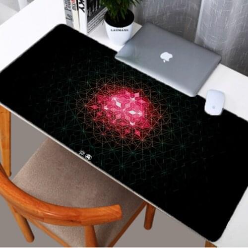 RGB gaming accessories Large mouse pad anime PC game player keyboard mousepad LED glowing computer desk mat carpet pad